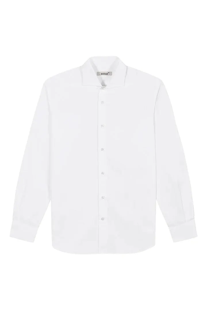 rx slim white shirt