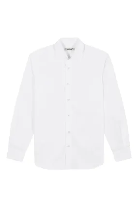 rx slim white shirt