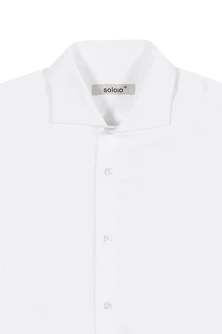 rx slim white shirt