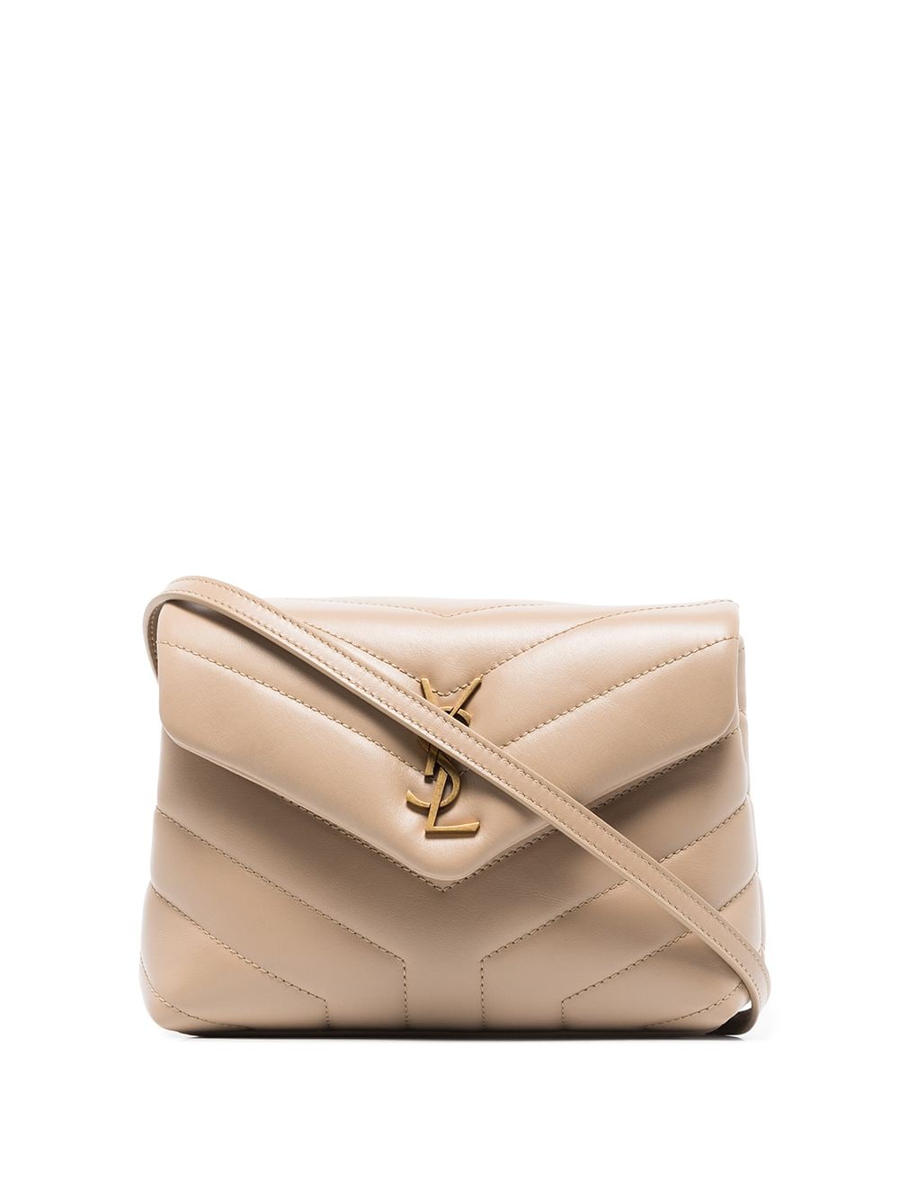 Saint Laurent Loulou Toy YSL Matelasse Calfskin Envelope Crossbody Bag