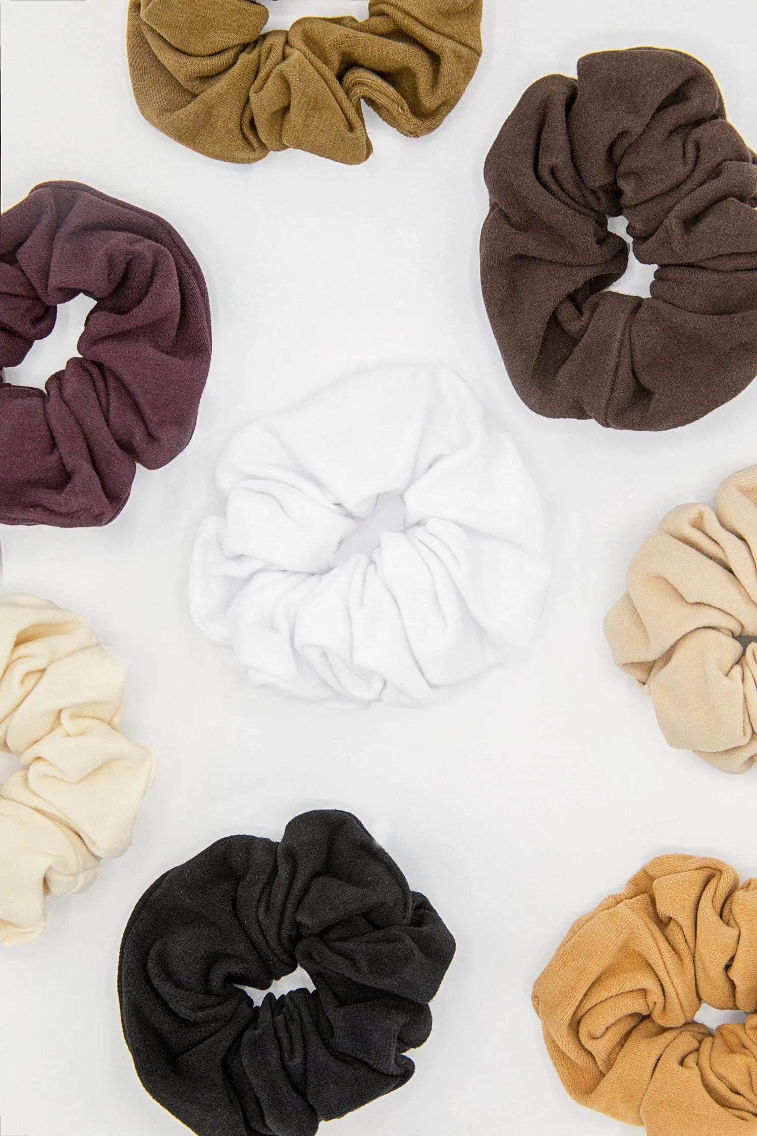 SCRUNCHSET - Garment Dye Scrunchie Set