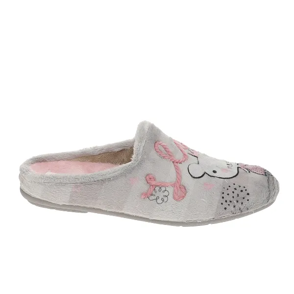 Sovella Women's Love Slipper Gray