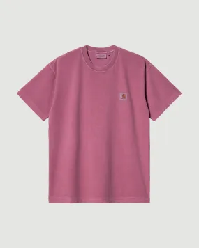 S/S Nelson T-Shirt Magenta (Garment Dyed)