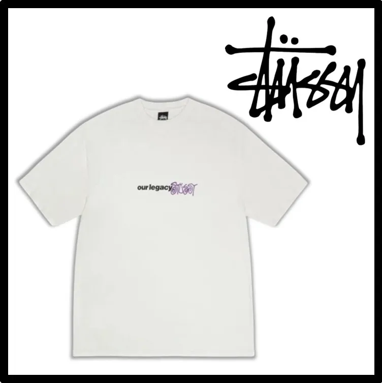 STUSSY  |Street Style Logo Skater Style T-Shirts