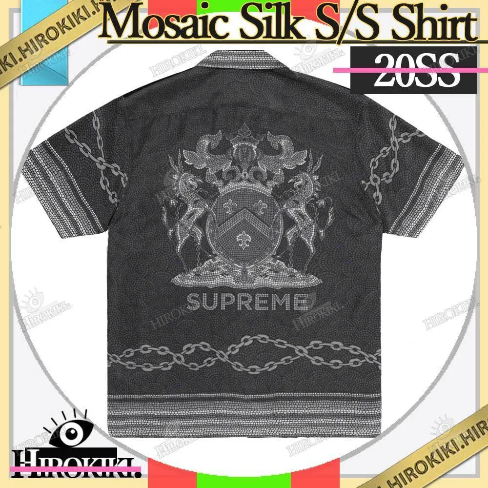 Supreme  |Unisex Street Style Short Sleeves Skater Style Shirts