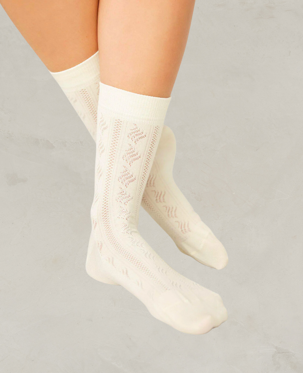 Swedish Stockings Alva Socks Ivory