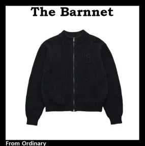 The Barnnet  |Casual Style Wool Street Style Office Style Logo Cardigans