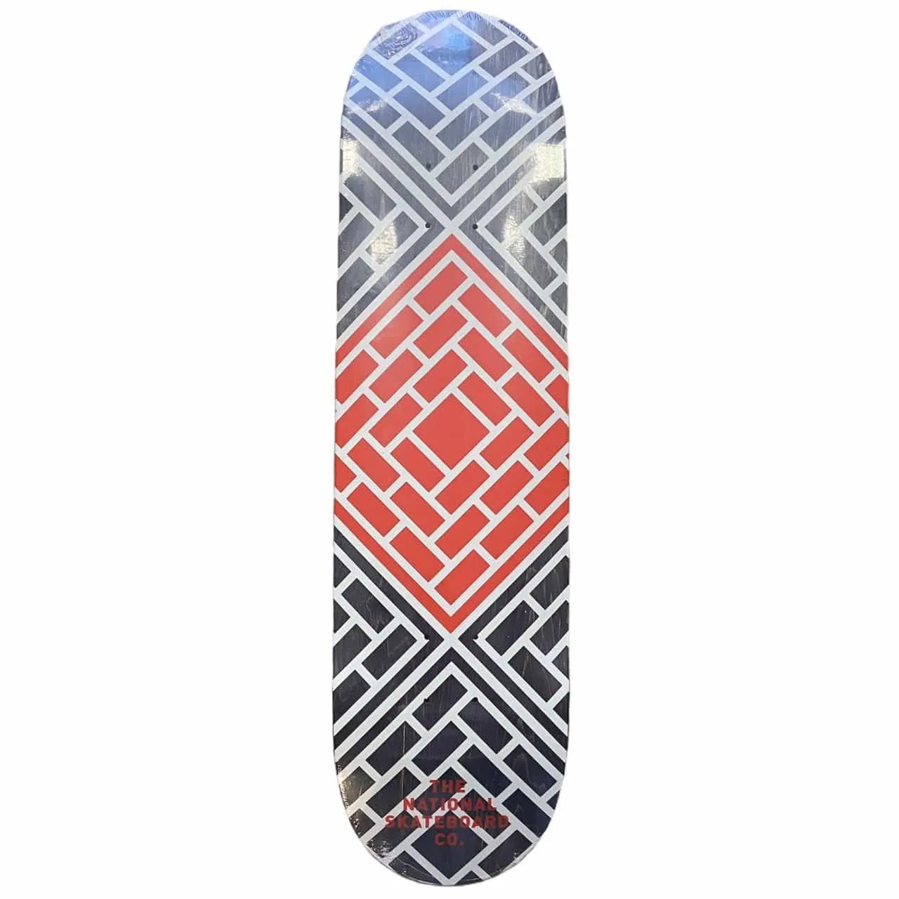 The National Skateboard Co. Classic Logo Skateboard Deck 8.25