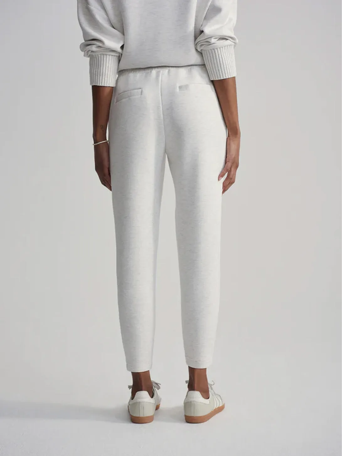 The Slim Pant 25- Ivory Marl