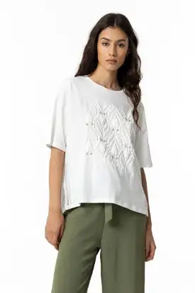 TIFFOSI STRASS T-SHIRT