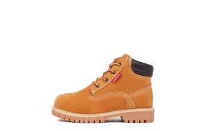 TOBEY 6 NUBUCK BOOT (TODDLER) - WHEAT