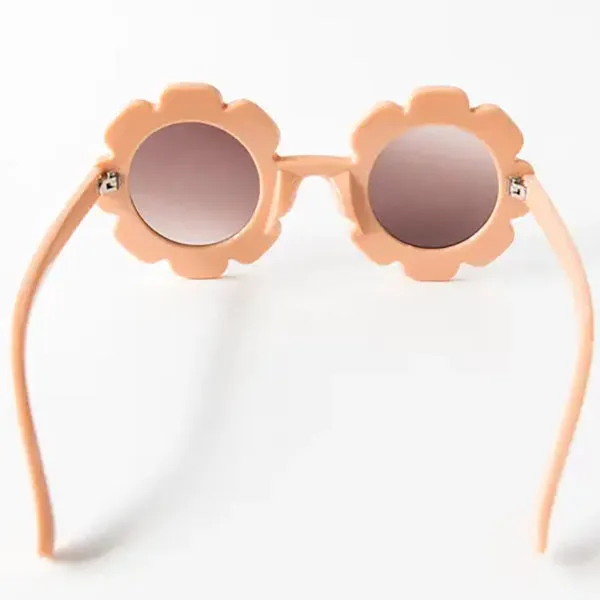 Toddler & Kid Daisy Sunglasses - Peach