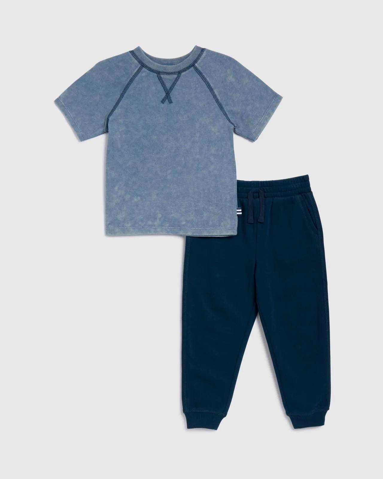 Toddler Boy Marine Jogger Set