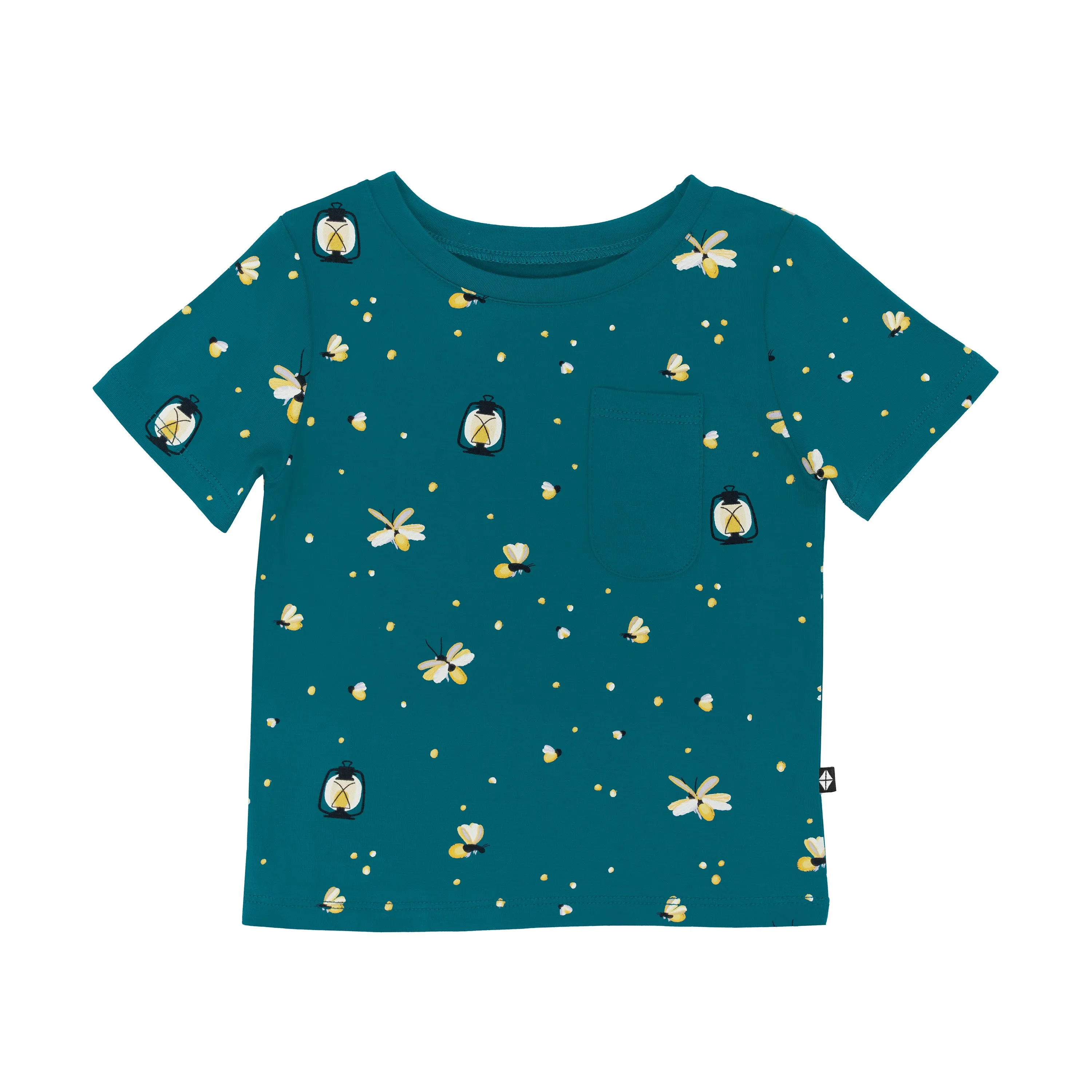 Toddler Crew Neck Tee in Firefly