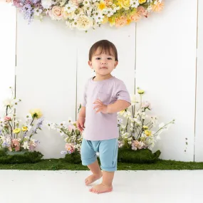 Toddler Crew Neck Tee in Wisteria