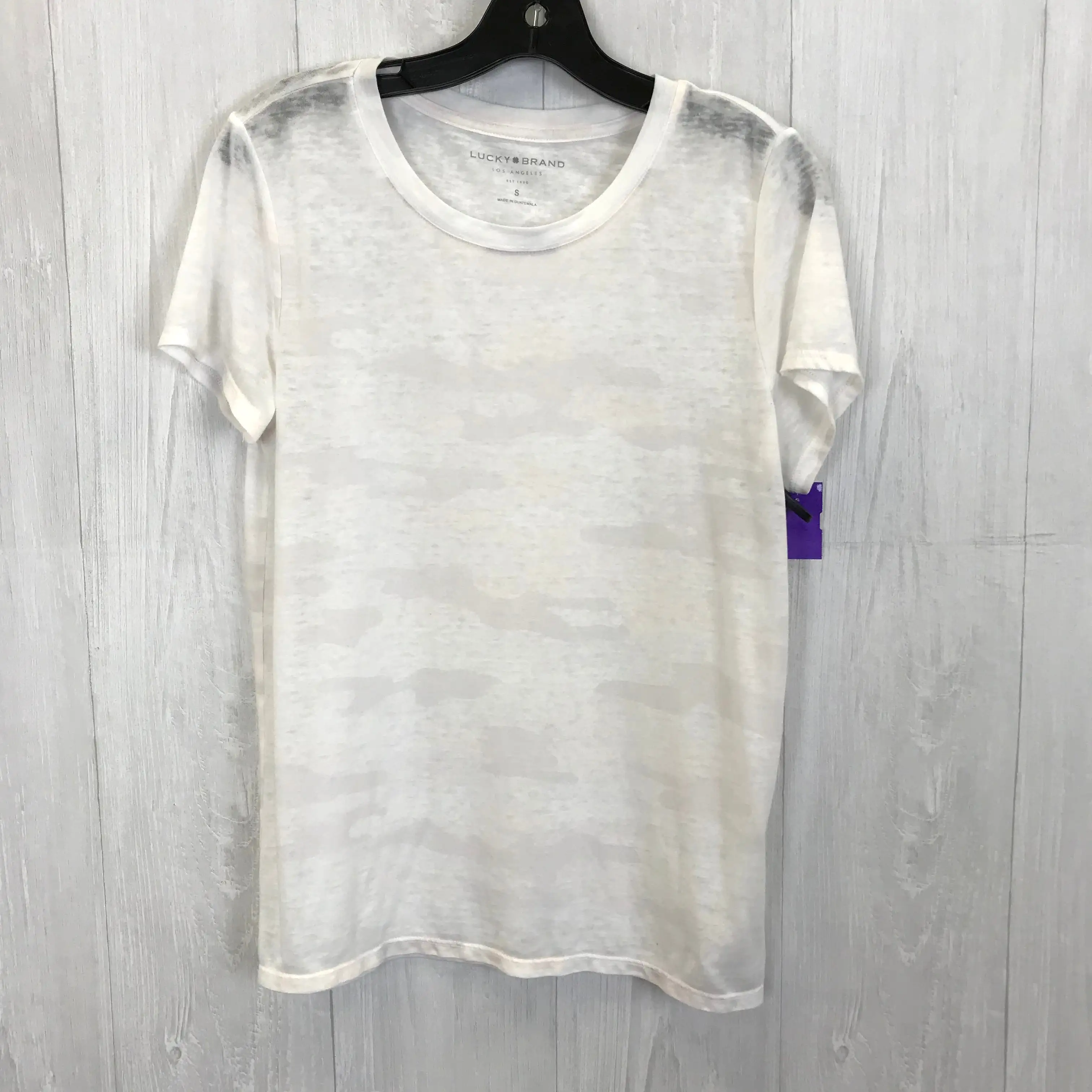 Top Short Sleeve Basic By Lucky Brand  Size: S