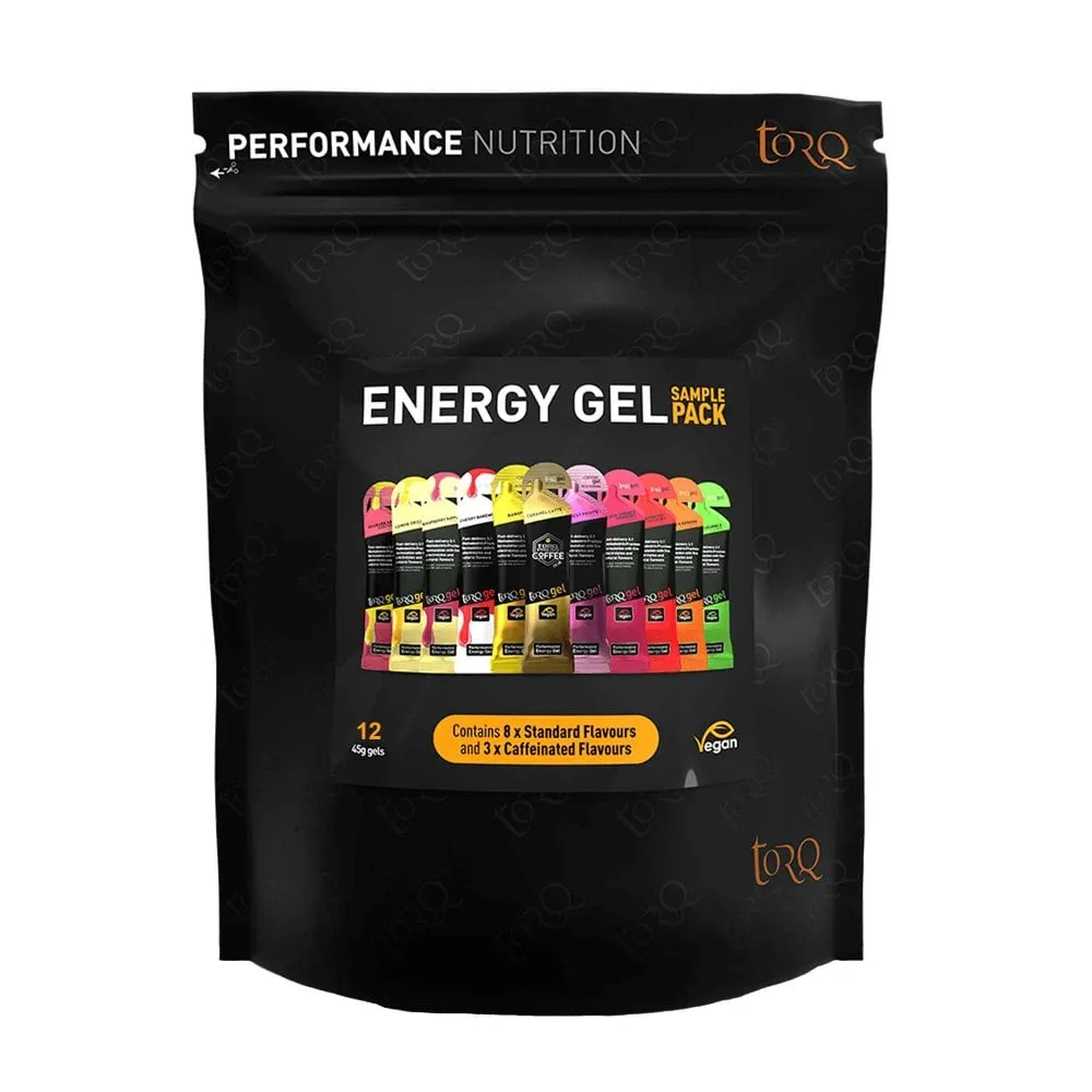 Torq  Energy Gel Sample Pack - 12x Flavours