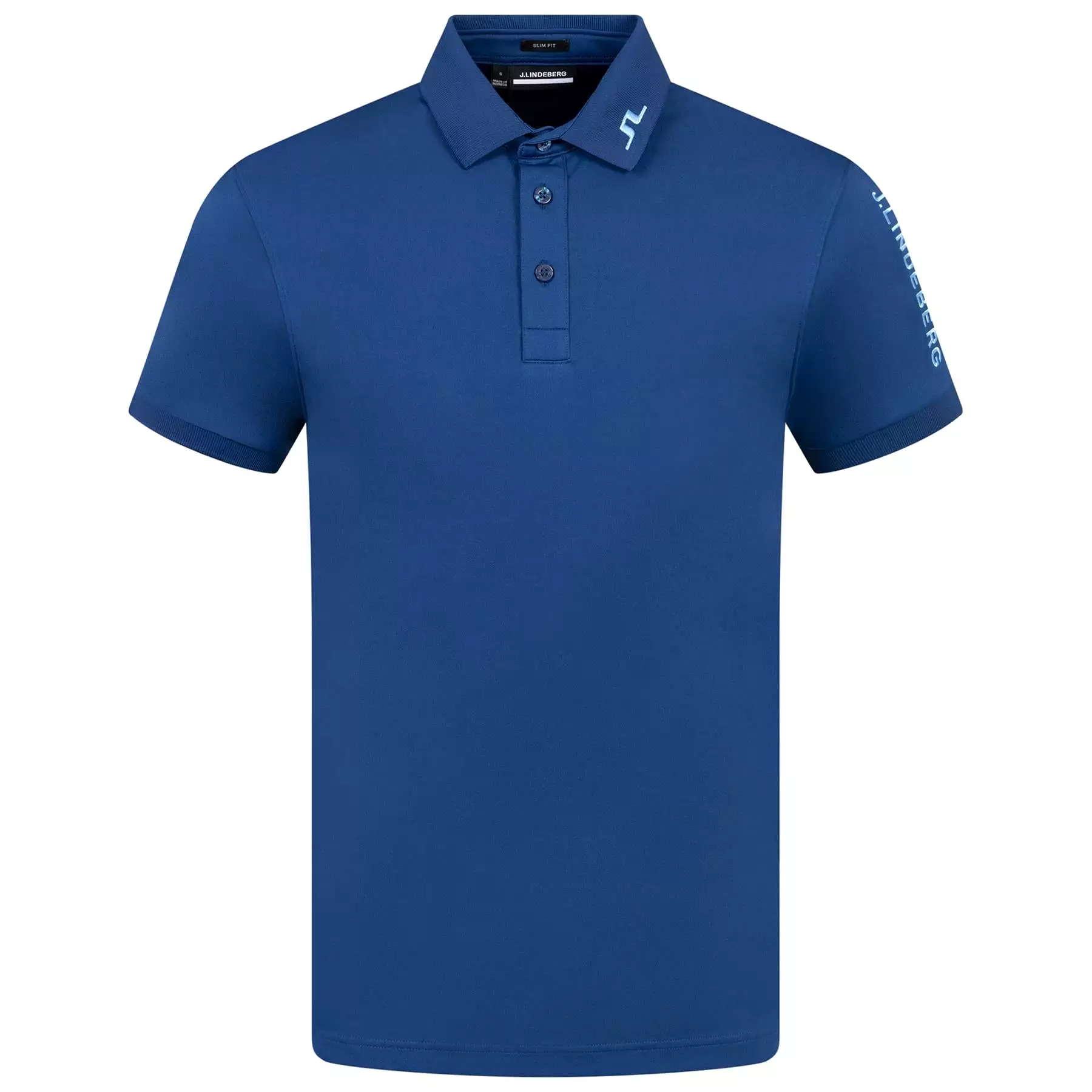 Tour Tech Slim Fit Polo Estate Blue - AW23