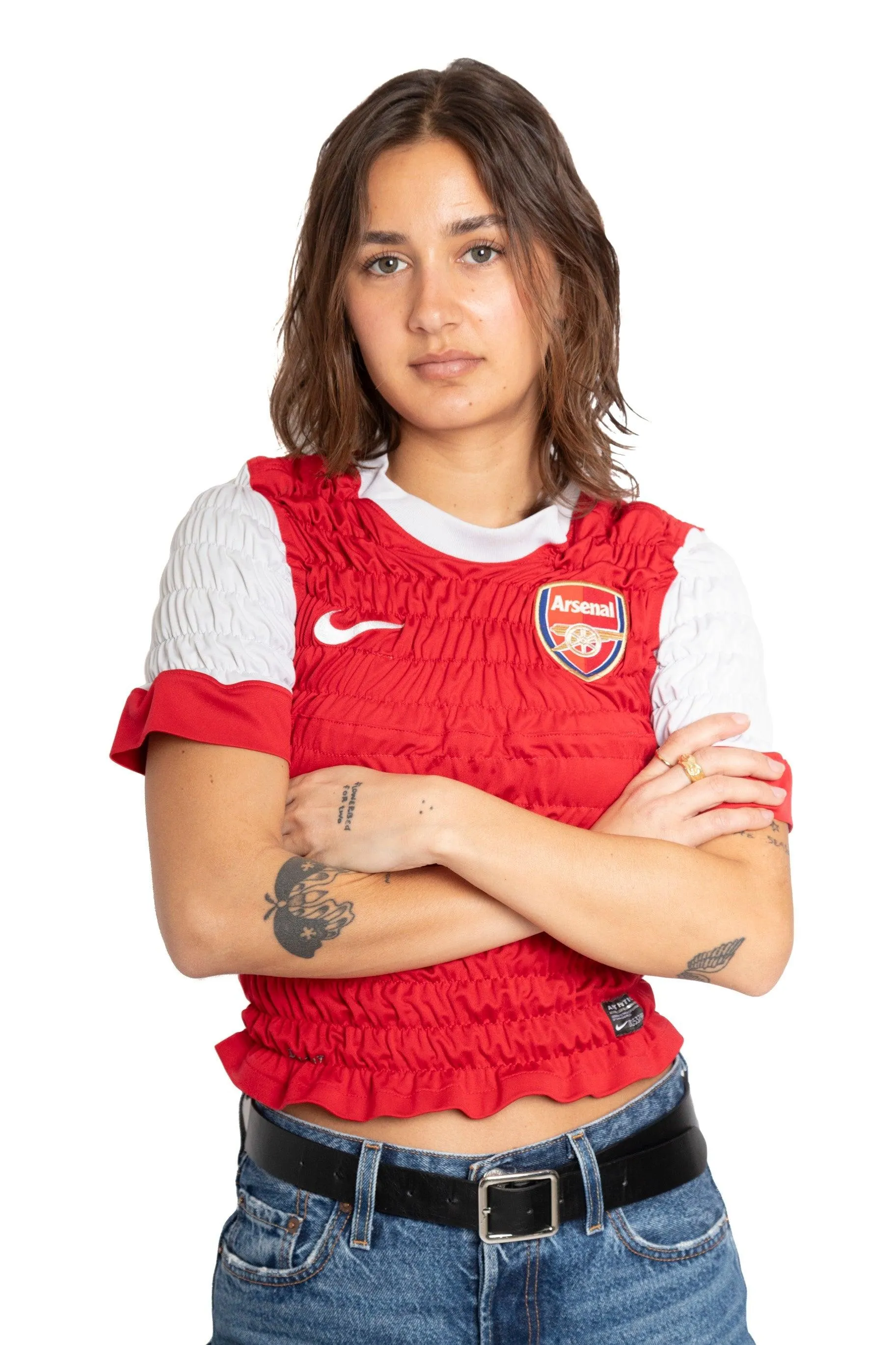 VT Rework : Arsenal Shirred Jersey