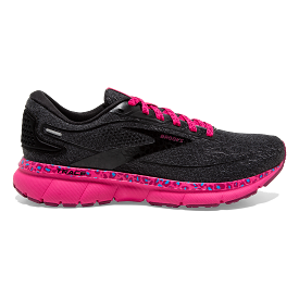 Women's Brooks Trace 2, Magenta/Black/Ebony, 6.5 B Medium