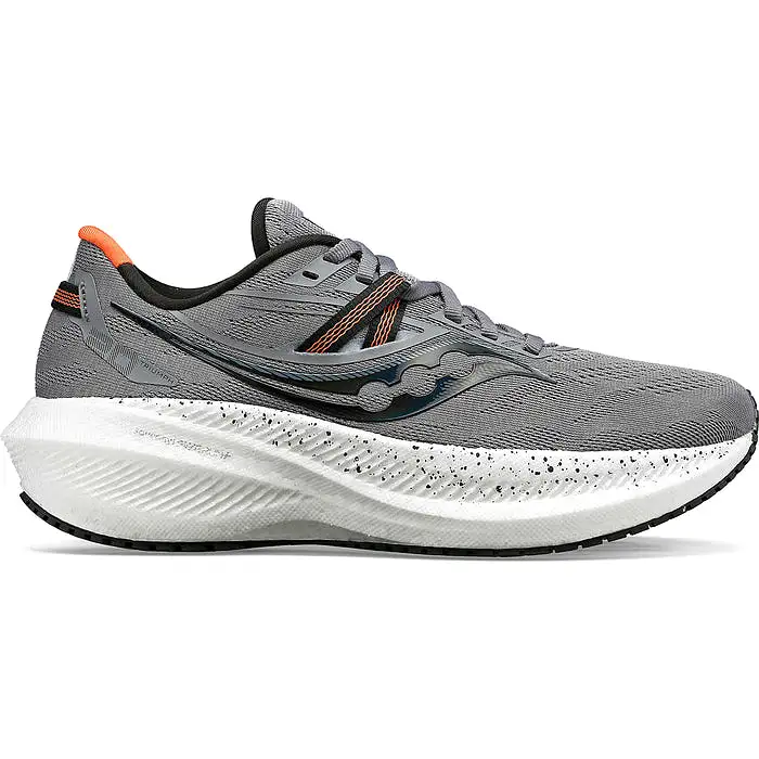 Women's Saucony Triumph 20, Gravel/Zenith, 10 B Medium