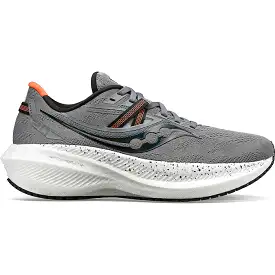 Women's Saucony Triumph 20, Gravel/Zenith, 8.5 B Medium