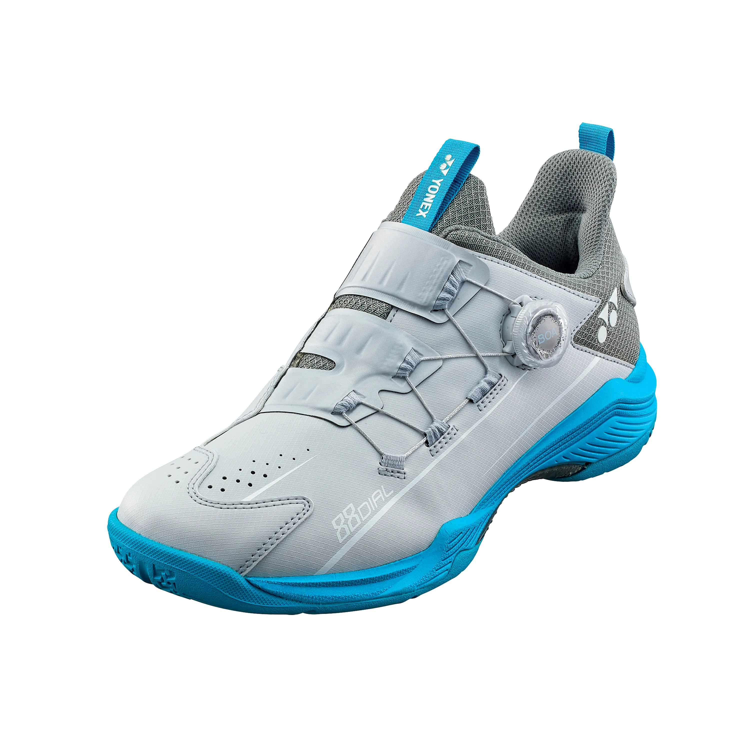 Yonex Power Cushion 88 DIAL 2 Badminton Shoes Turquoise/ Gray MEN'S (Clearance)